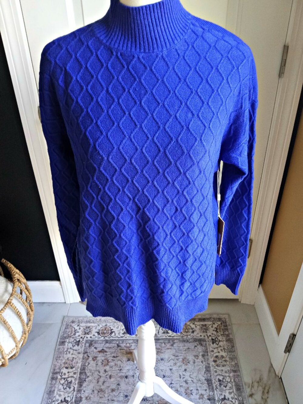 NEW! 89.00 CYRUS PULLOVER MOCK NECK SWEATER